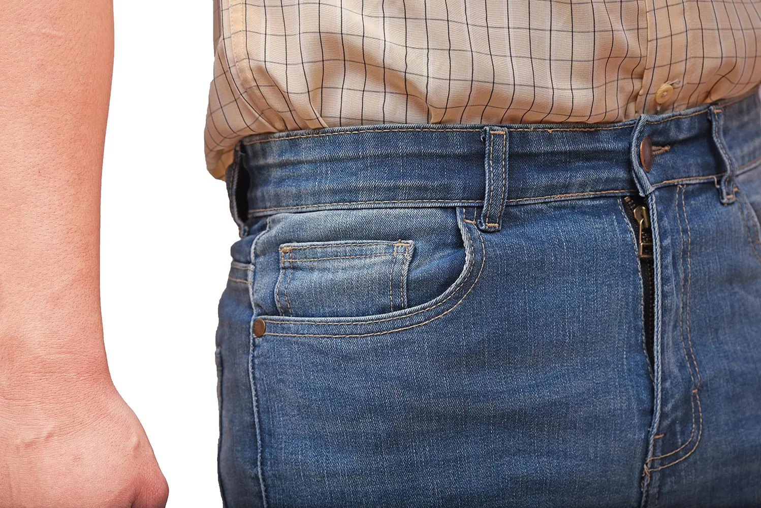 1823 Slim Straight Stretch Designer Men's Jeans