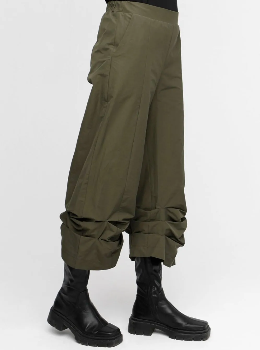755243 Khaki Green Military Trousers
