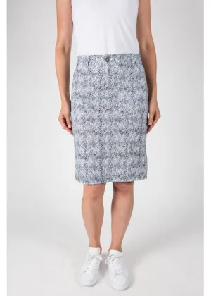 Acrobat Cobra Skirt- White/Black
