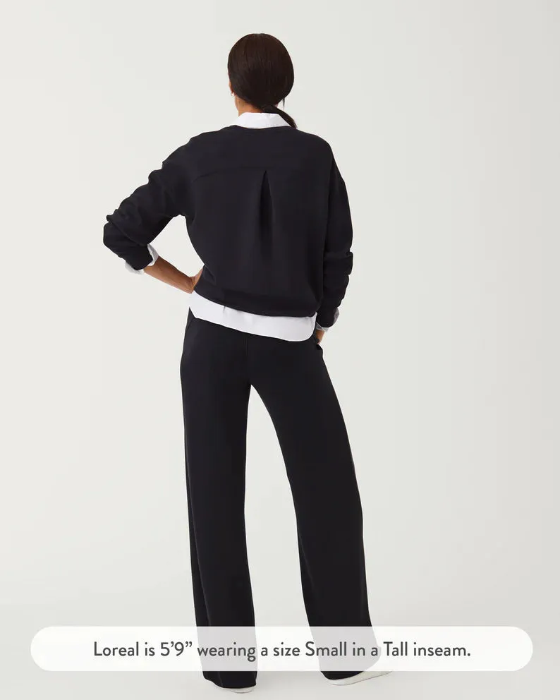 Airessentials Wideleg Pant (Very Black)