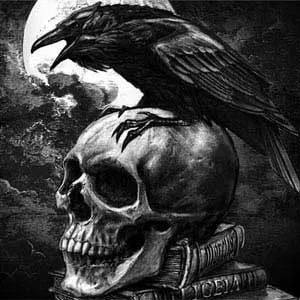 Alchemy Carta Poe's Raven iPhone 12 Mini Skin