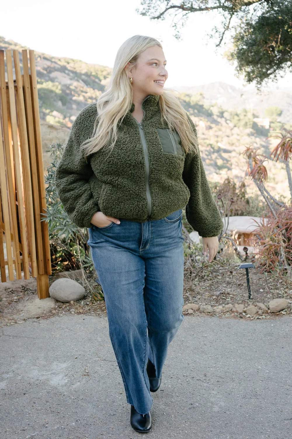 Alyson Mid Rise Tummy Control Vintage Straight Jeans - PLUS