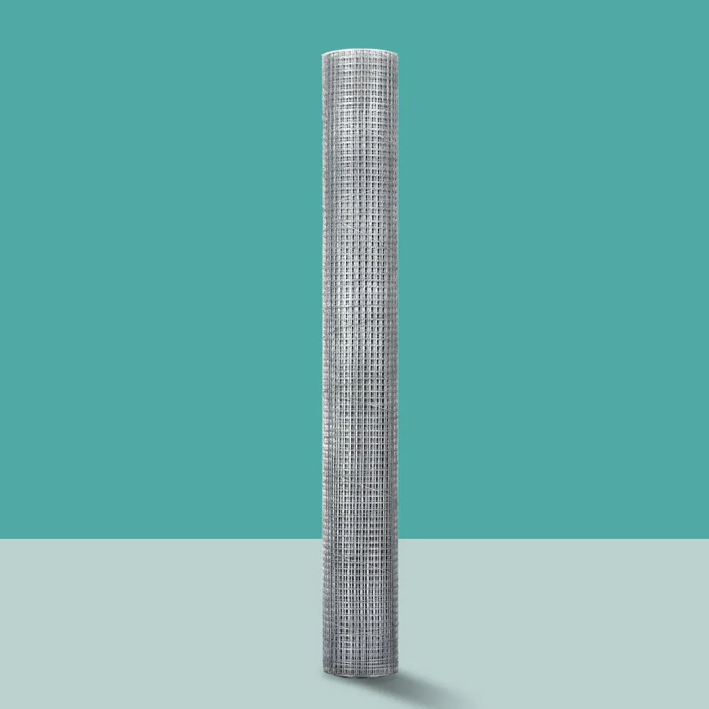 Anti-Rust Wire Mesh Roll for Fencing, Caging - 15m x 1.2m, i.Pet