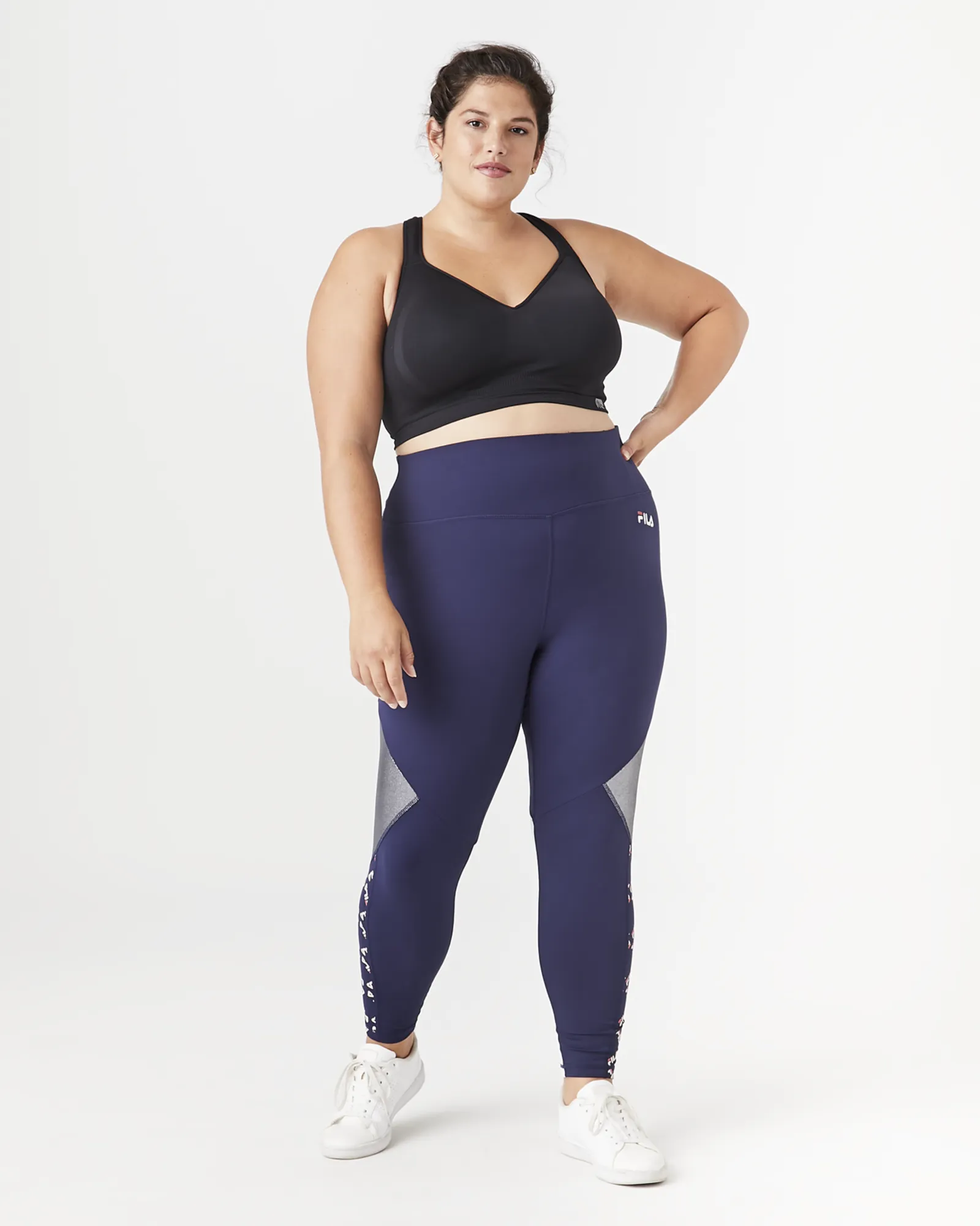 Arlo Performance Leggings | Navy / Silver