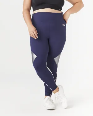 Arlo Performance Leggings | Navy / Silver