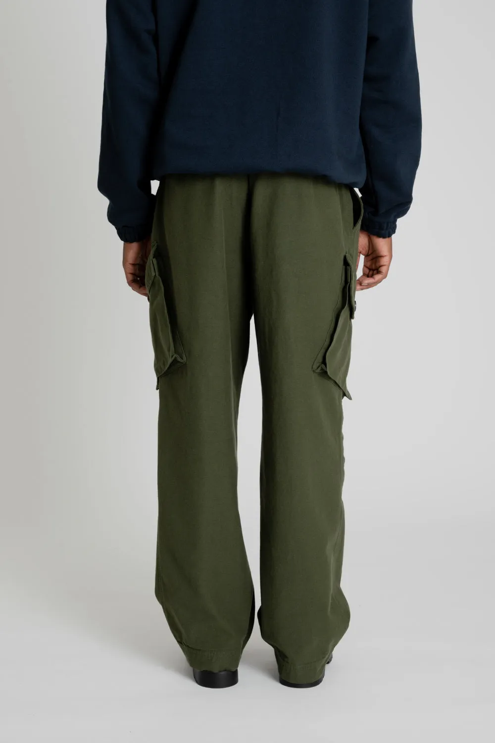 Backsatin Royal Navy Combat Pants - Olive