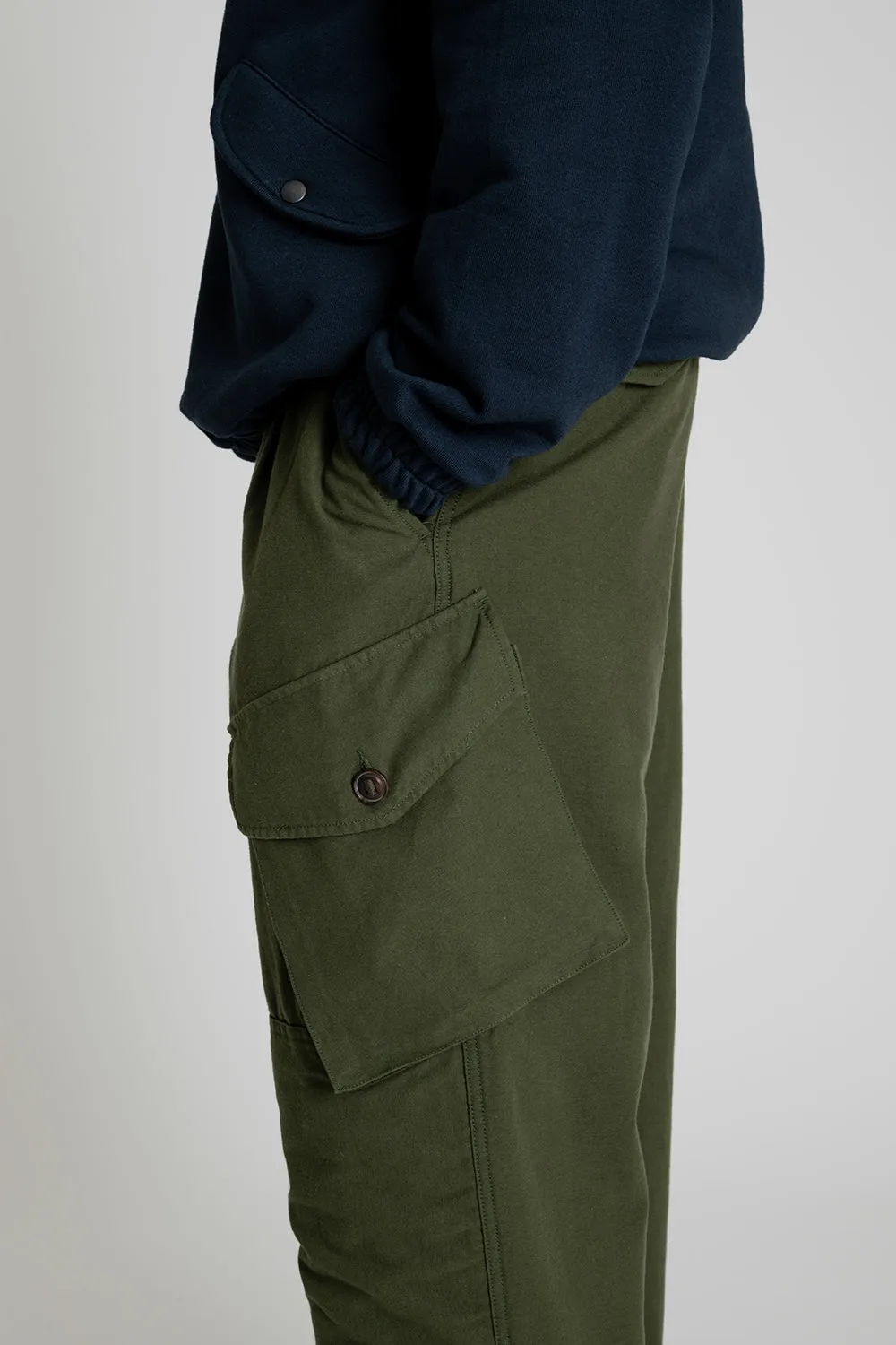 Backsatin Royal Navy Combat Pants - Olive