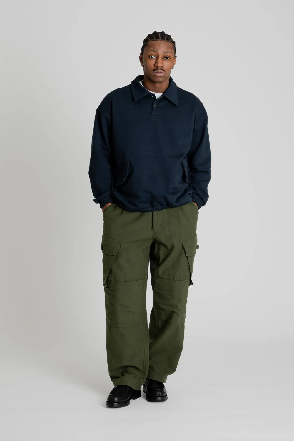 Backsatin Royal Navy Combat Pants - Olive