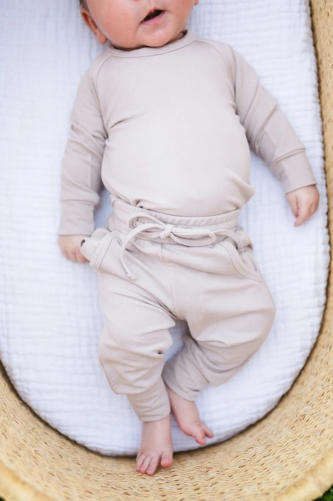Bamboo Jogger Set - Tan