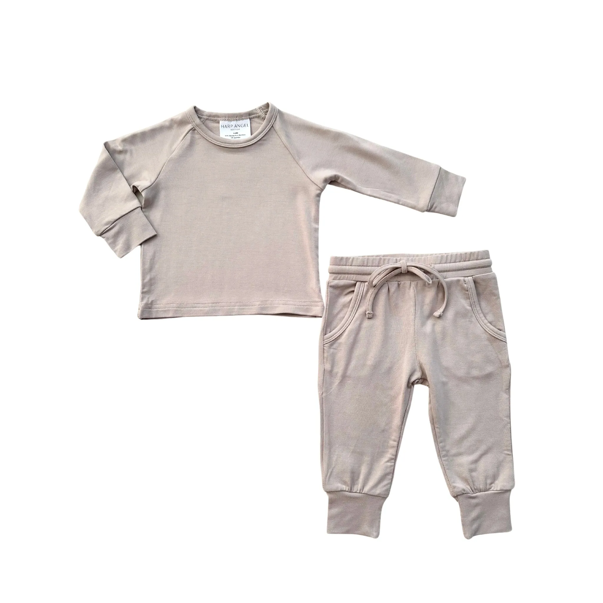 Bamboo Jogger Set - Tan