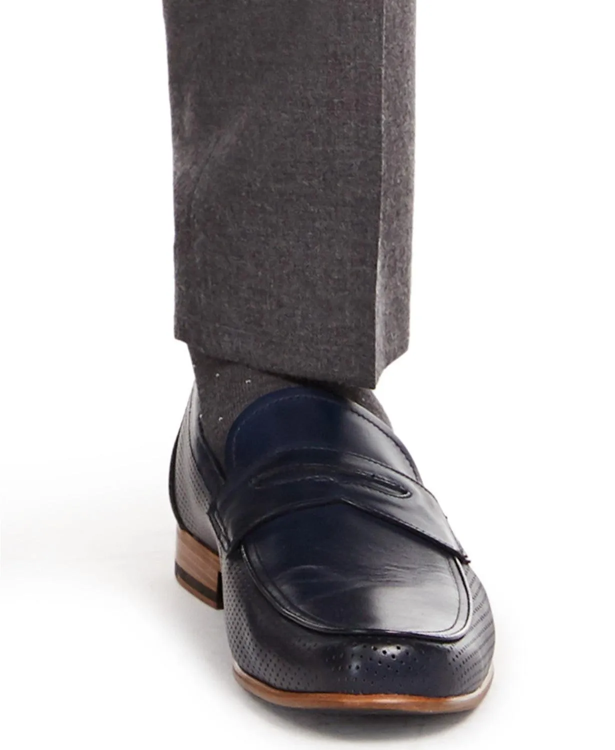 Bar Iii Mens Slim fit Dress Pants 32 / 30 Grey Solid