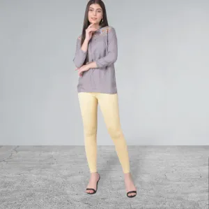 Beige Ankle legnth leggings