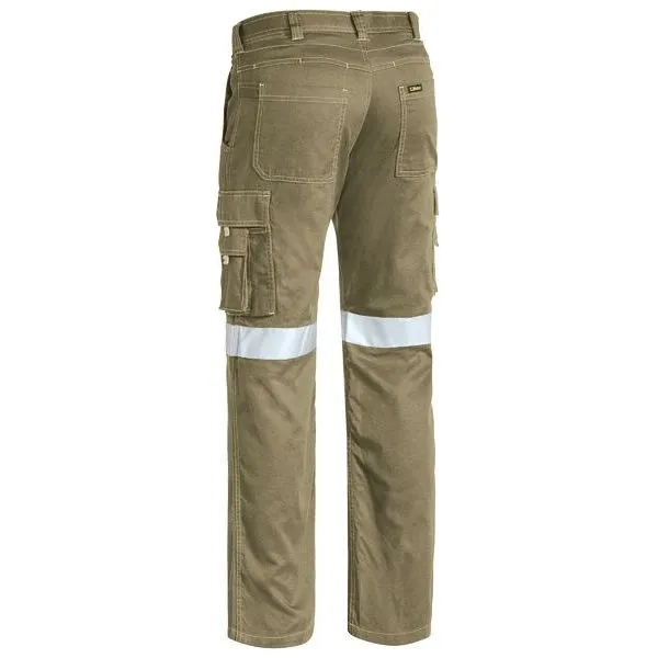 Bisley Taped 11 Pocket Mens Cool Lightweight Cargo Pants (BPC6431T) (Clearance)