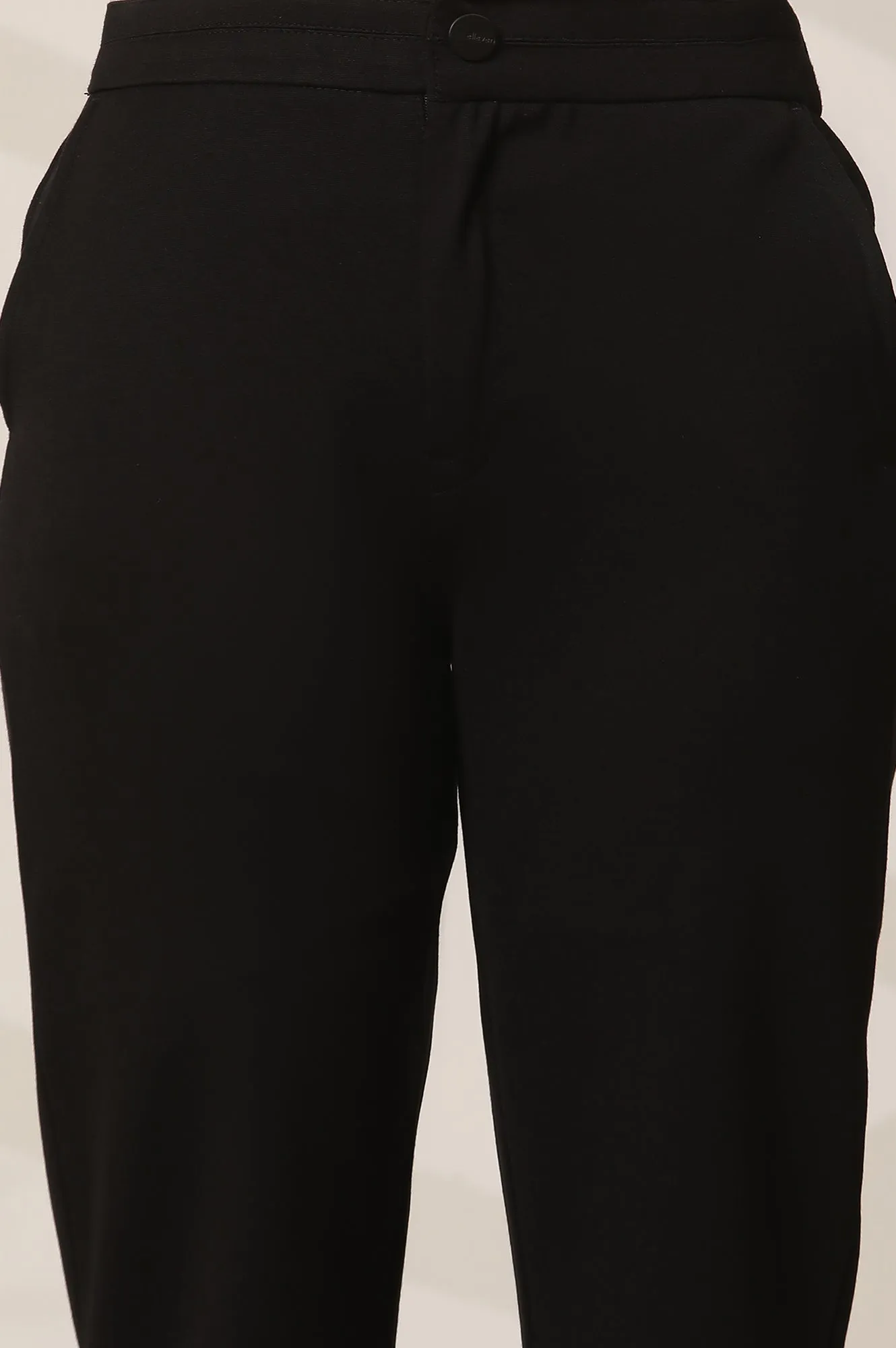 Black Boot Cut Flared Pants