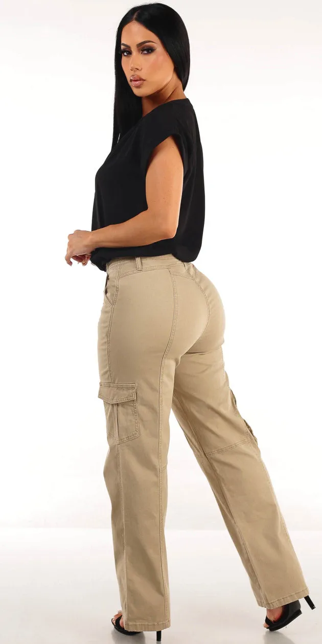 Black Cargo Jeans Look
