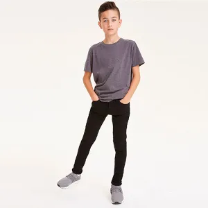 Black Denim Super Skinny Fit Mega Stretch Jeans (3-12yrs)