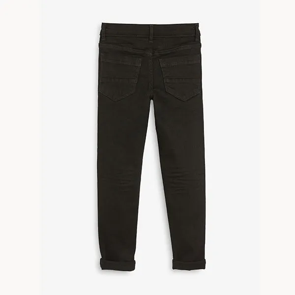 Black Denim Super Skinny Fit Mega Stretch Jeans (3-12yrs)