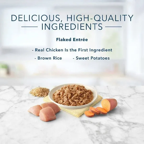 BLUE Tastefuls Flaked Chicken Entree in Gravy Canned Cat Food