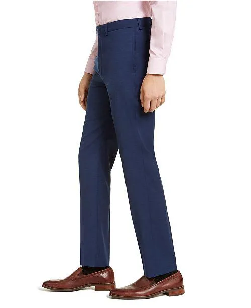 Calvin Klein Mens Slim fit Dress Pants 34 / 32 Blue