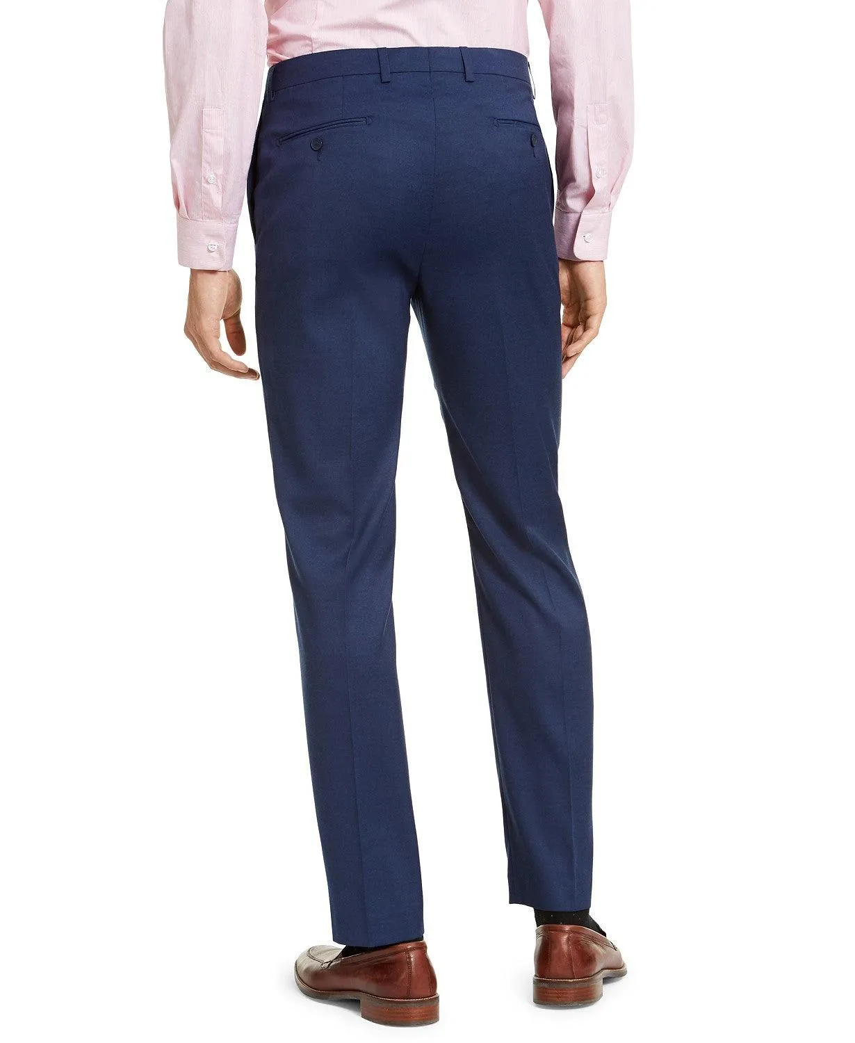 Calvin Klein Mens Slim fit Dress Pants 34 / 32 Blue