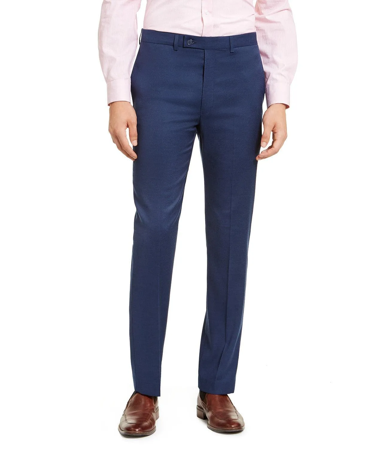 Calvin Klein Mens Slim fit Dress Pants 34 / 32 Blue