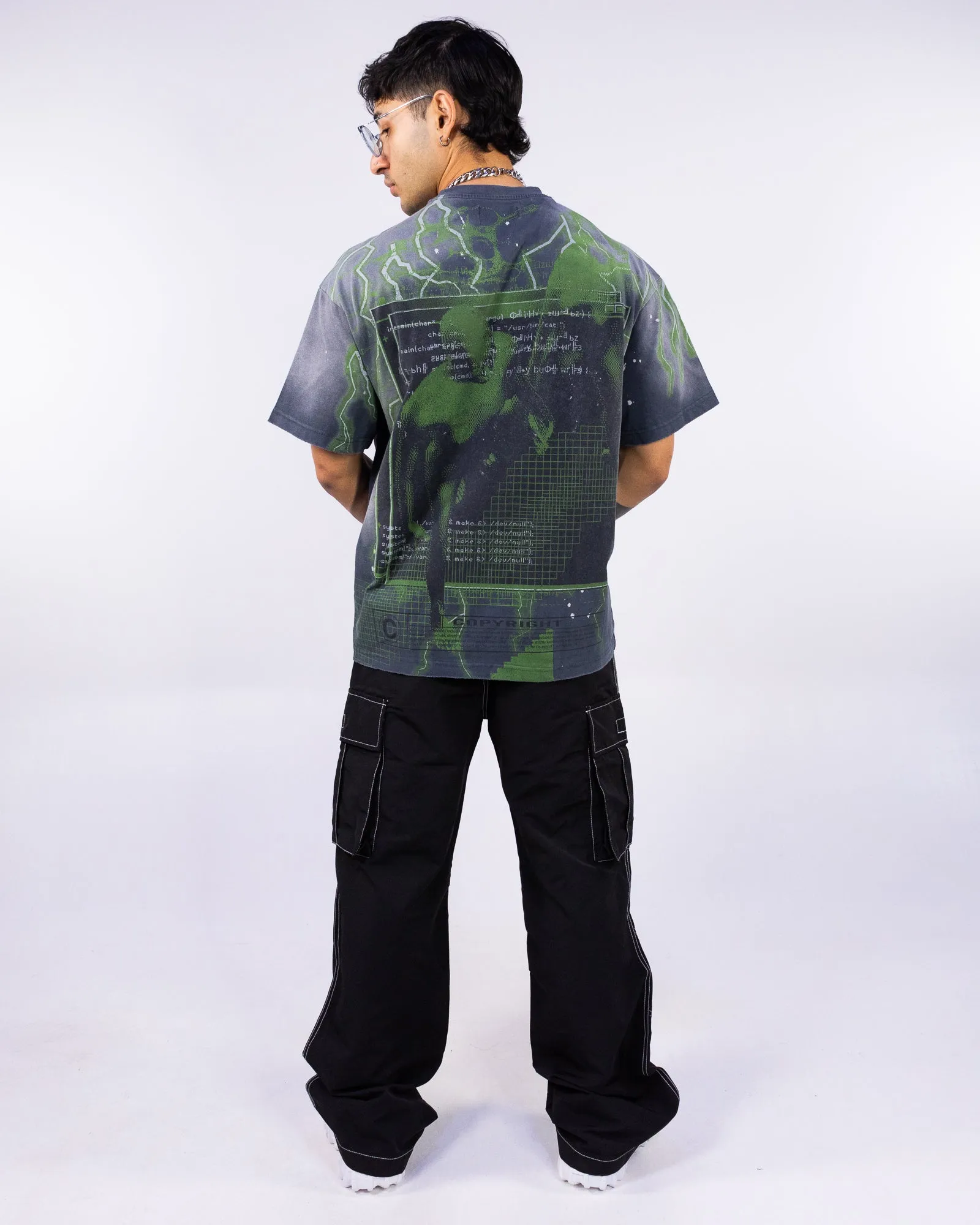 Campus Black Unisex Cargo Pants