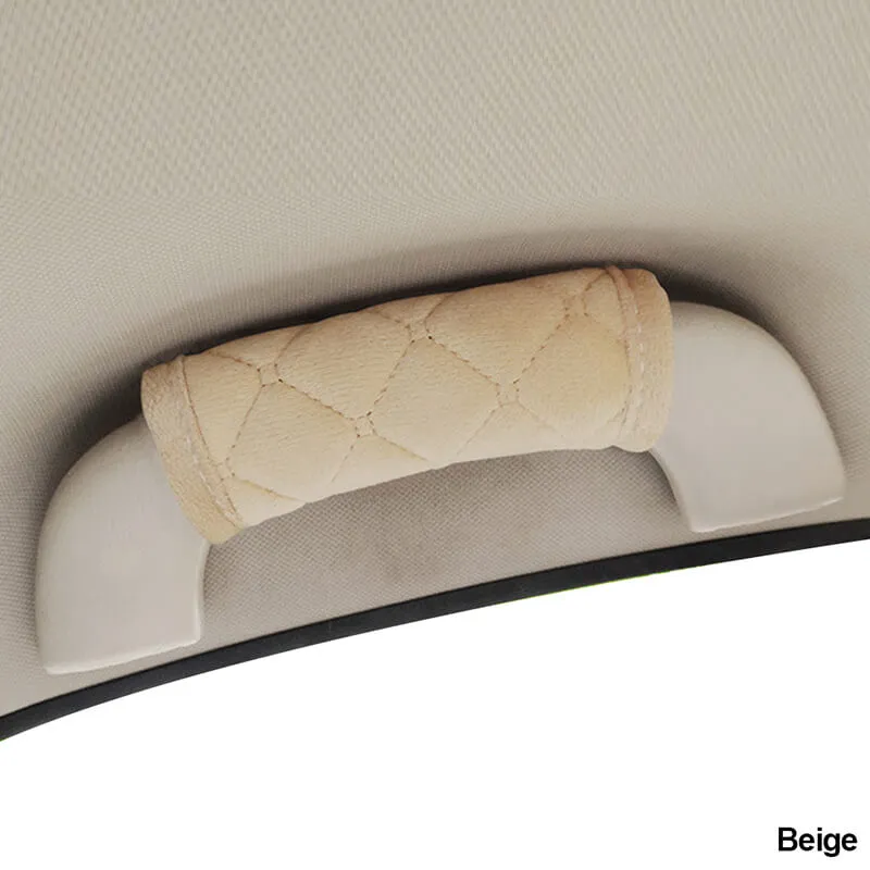 Car Interior Door Handle Cover Soft Plush Internal Auto Roof Holder Protector