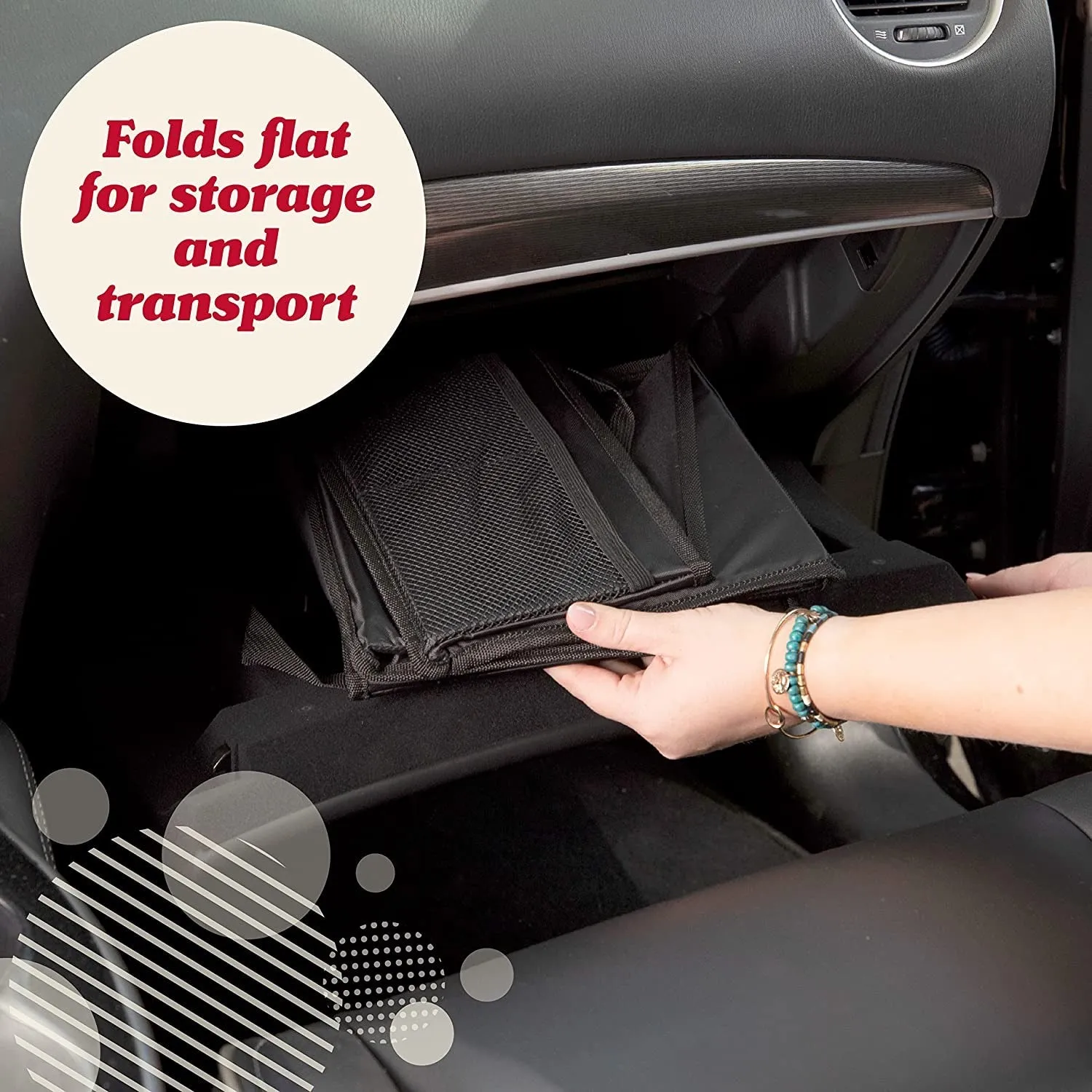 Car Seat Organizer with Cup Holders for Front, Back, Passenger Seats, Truck and Van, Custom For Cars, 9 Auto Storage Compartments for Travel Organization of Trunk, Seats, Mobile Office