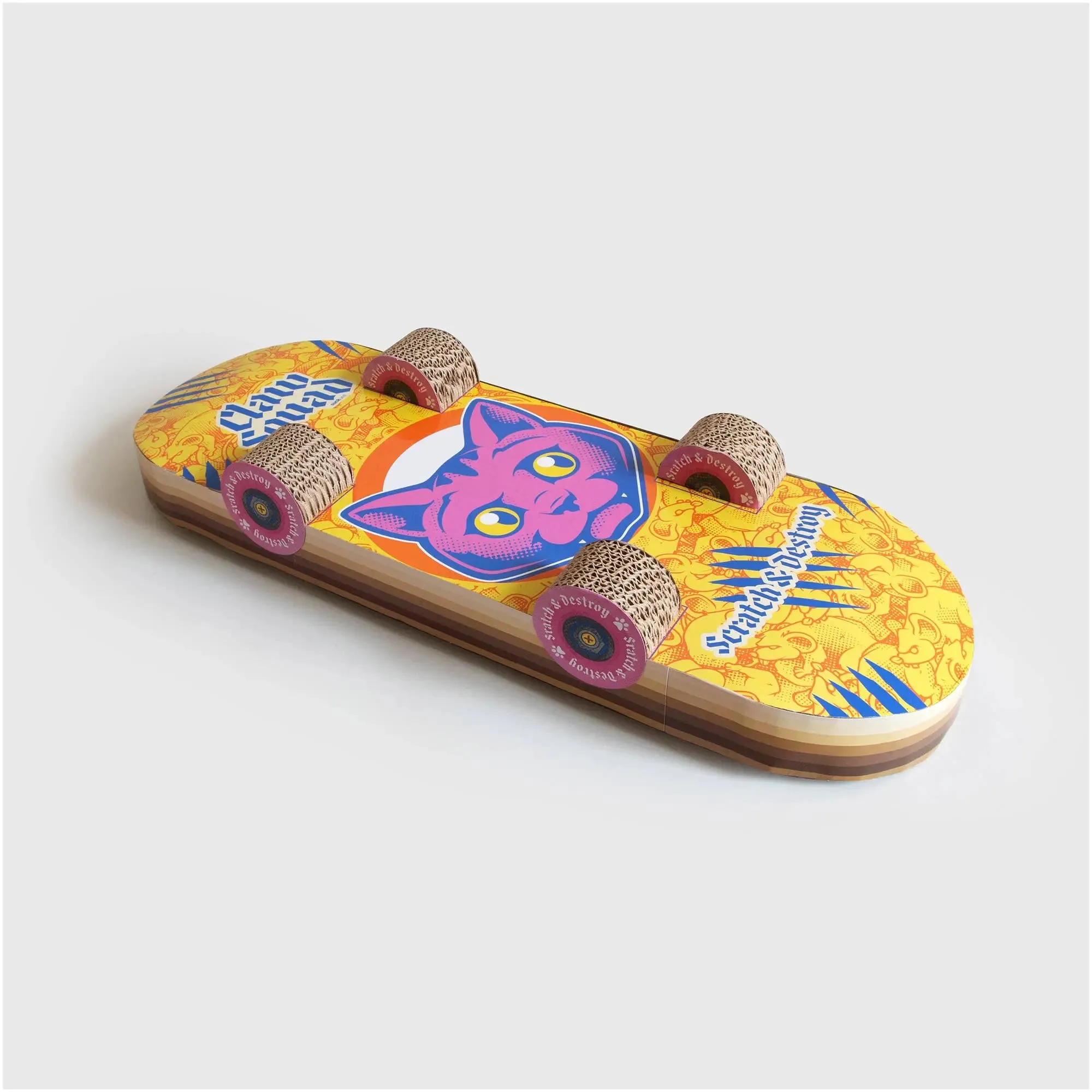 Cat Scratch Skateboard