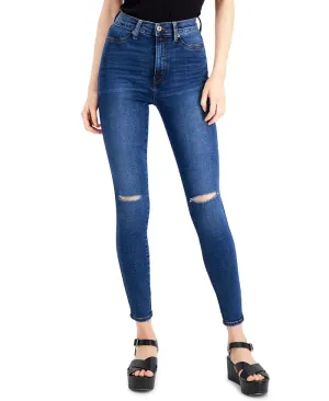 Celebrity Pink Juniors' Curvy High-Rise Skinny Jeans - Size 1 W/25