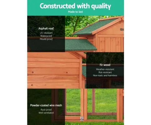 Chicken/Rabbit Hutch - Coop with Run
