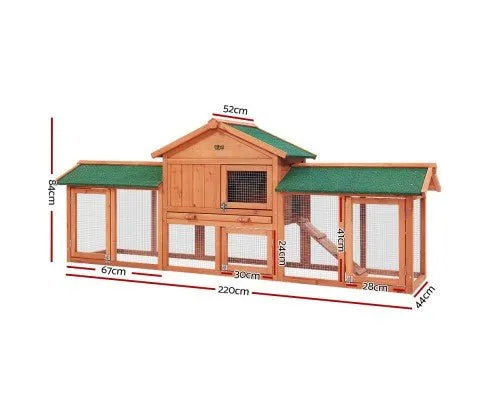 Chicken/Rabbit Hutch - Coop with Run