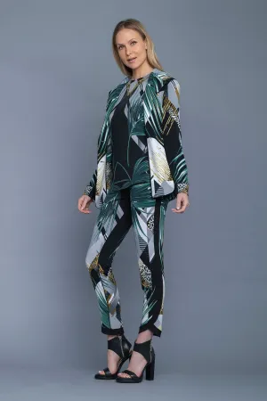 Curve Side Insert Single Layered Pants