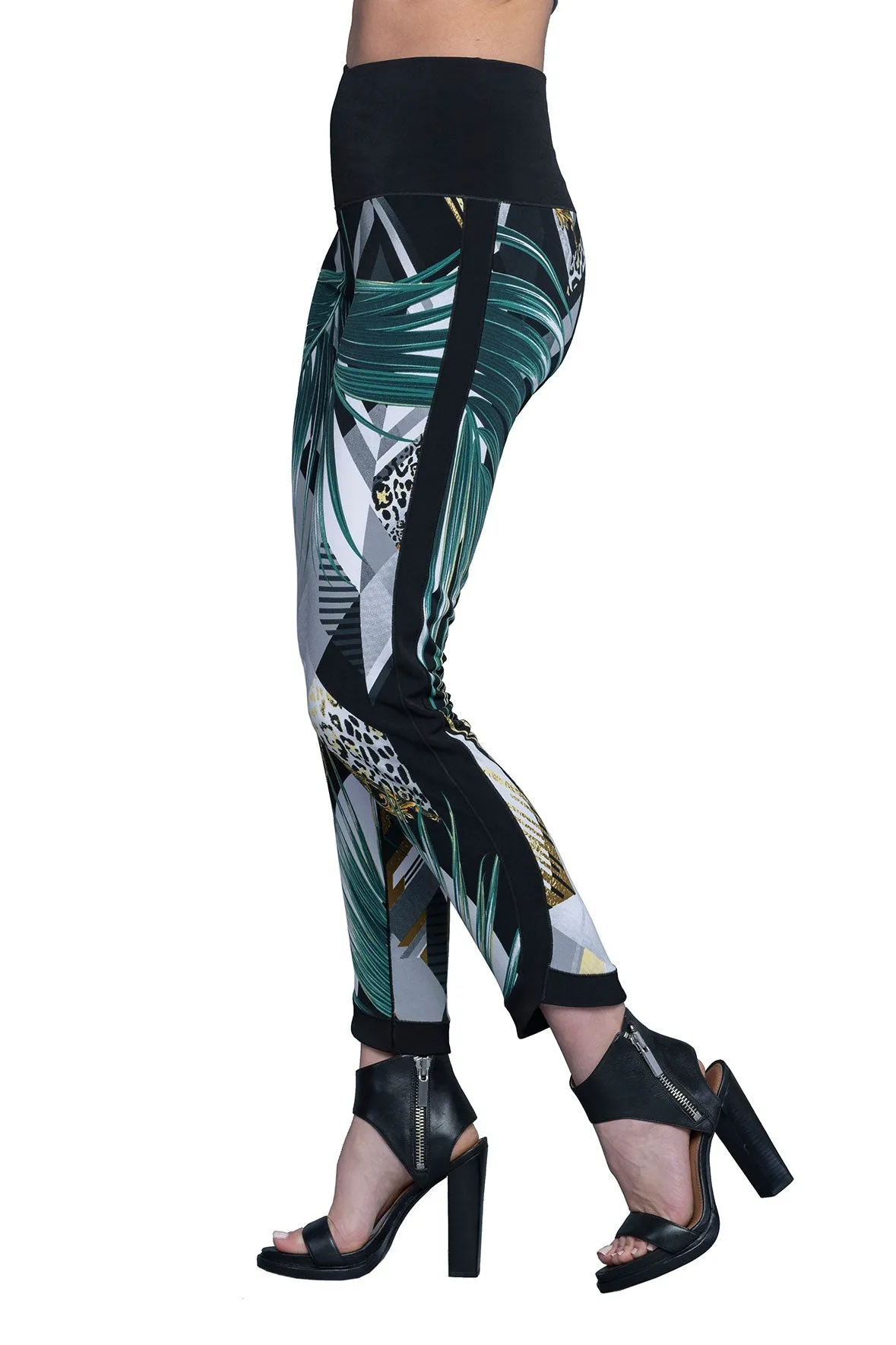 Curve Side Insert Single Layered Pants