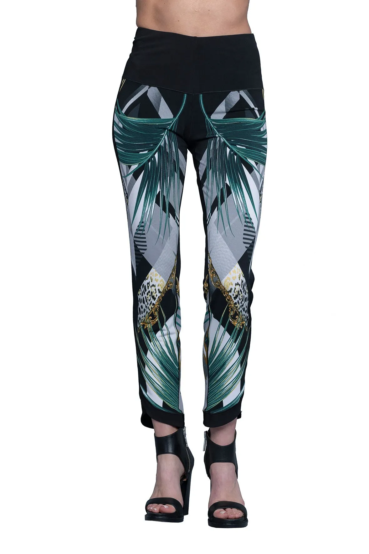 Curve Side Insert Single Layered Pants