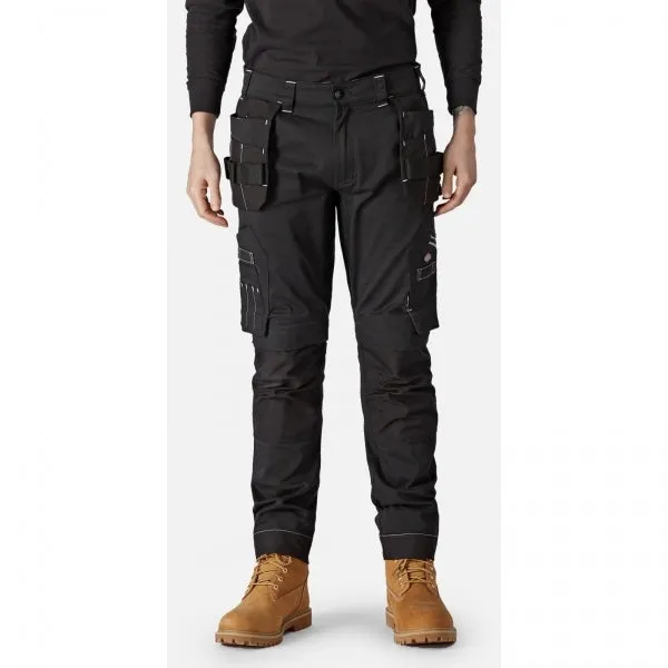Dickies HOLSTER UNIVERSAL FLEX Mens Long Trousers Black