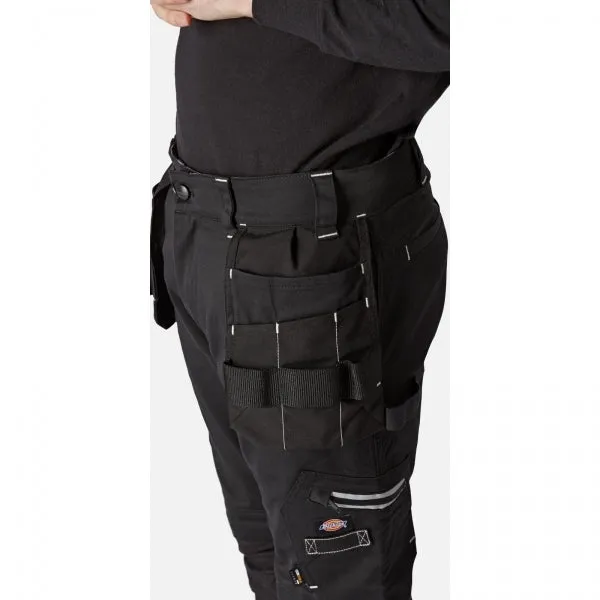 Dickies HOLSTER UNIVERSAL FLEX Mens Long Trousers Black