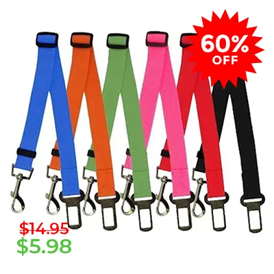 Dog Safety Seat Belt