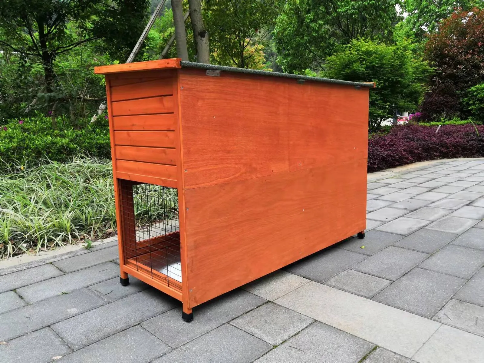 Double Storey 150cm Rabbit Hutch Guinea Pig Cage Chicken with Pull Out Tray