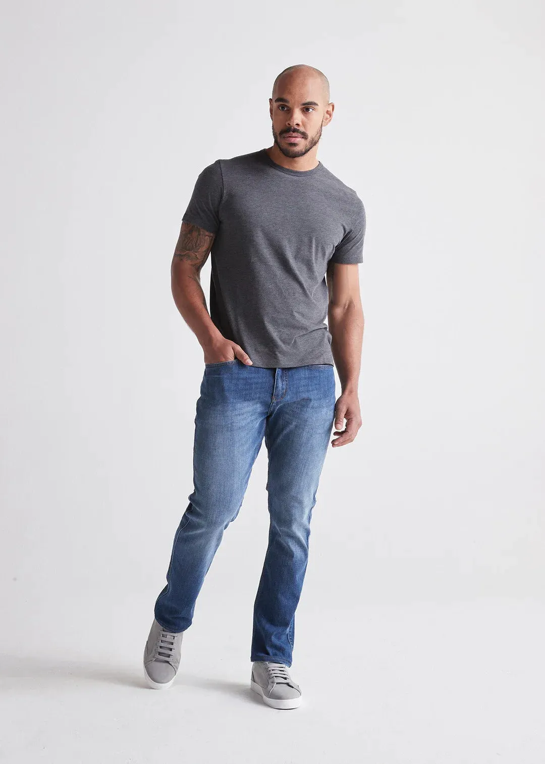 DU/ER Men's Performance Denim Relaxed Taper-Galactic