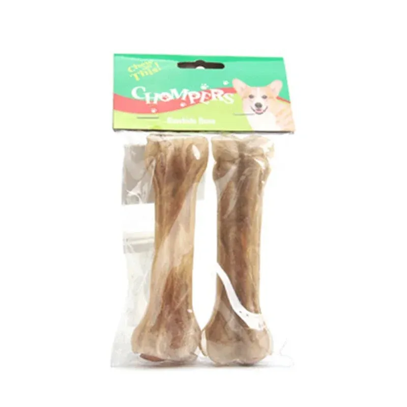Durable Dog Chew Toys Cowhide Bones Dental Sticks Puppy Treats Supplies Cleaning Teeth Healthy Snacks for Small Medium Large Dog