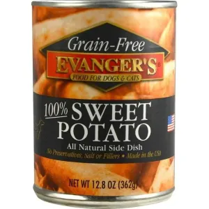 Evanger's Grain-Free Sweet Potato Canned Dog & Cat Food 12ea/12.8 oz