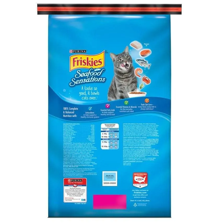 Friskies Seafood Sensations Dry Cat Food