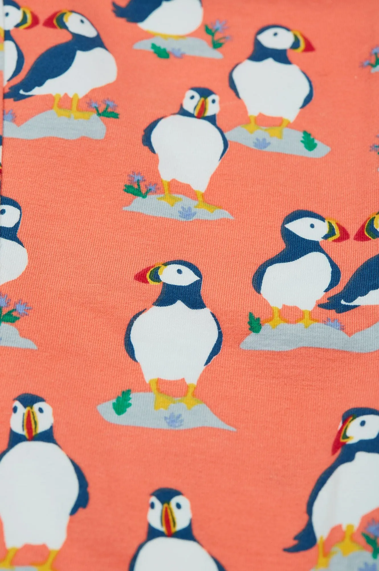Frugi Libby Leggings 500090A4pfpl Puffins