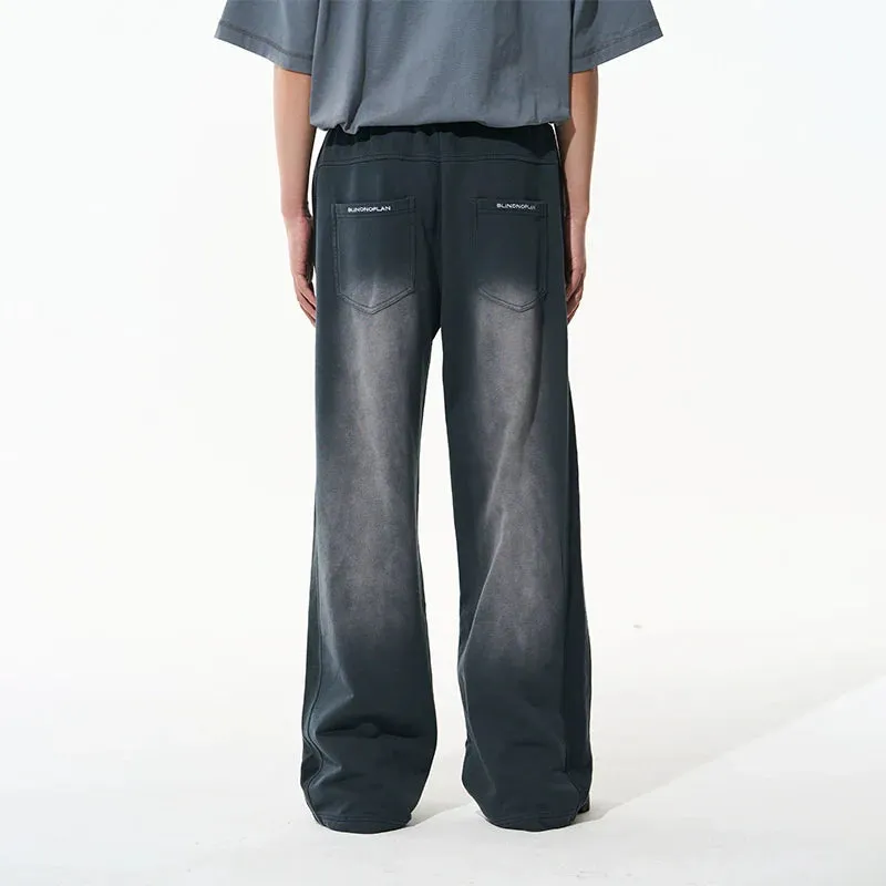 Gradient Wide-Leg Pants