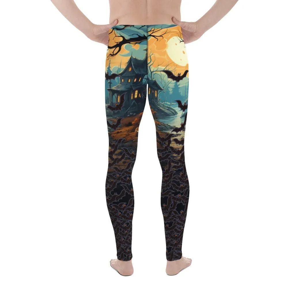 Halloween Bats Men's Leggings