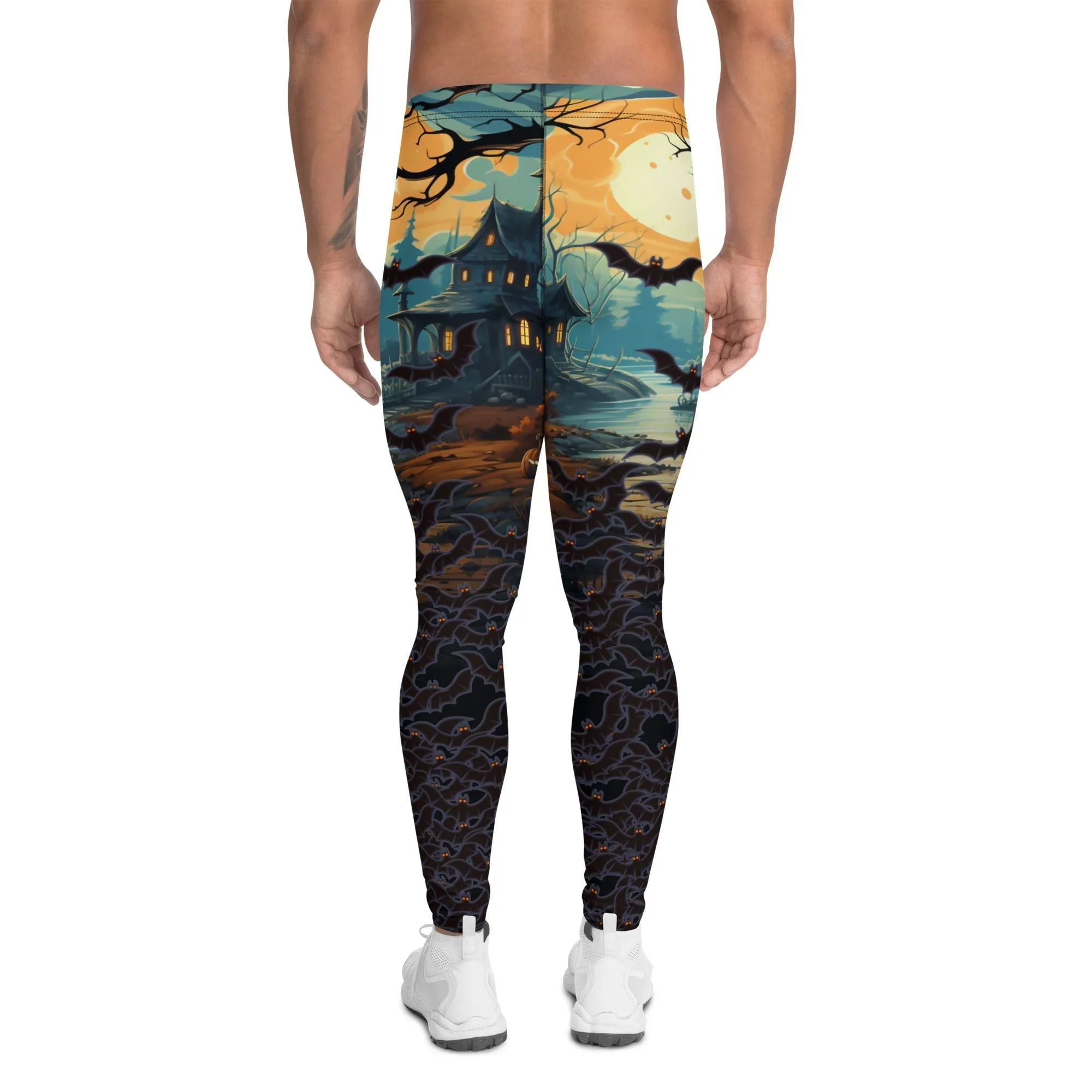 Halloween Bats Men's Leggings