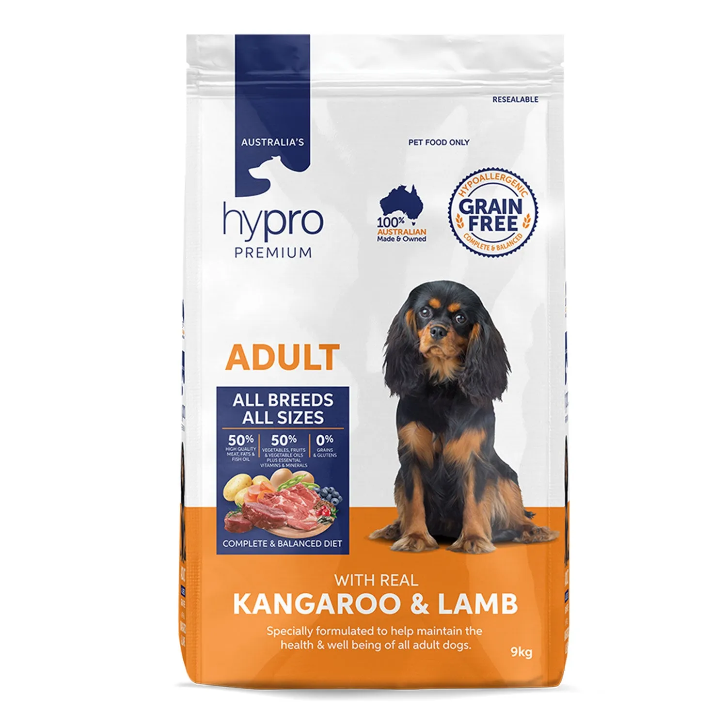Hypro Premium Grain Free Kangaroo & Lamb Adult Dry Dog Food