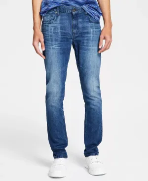 I.N.C. International Concepts Men's Skinny-Fit Medium Wash Jeans 38 x 32 Blue
