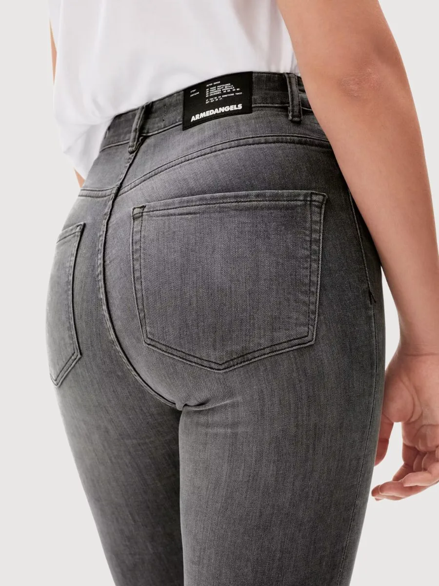 Ingaa Jeans Skinny Moon Grey In Organic Cotton I Armedangels